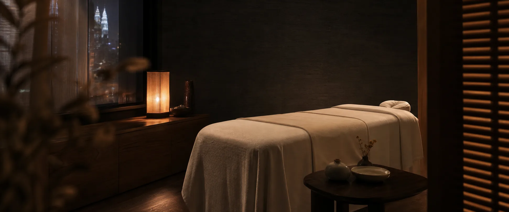 A prepared massage room experience for the Heaven KL reviews page