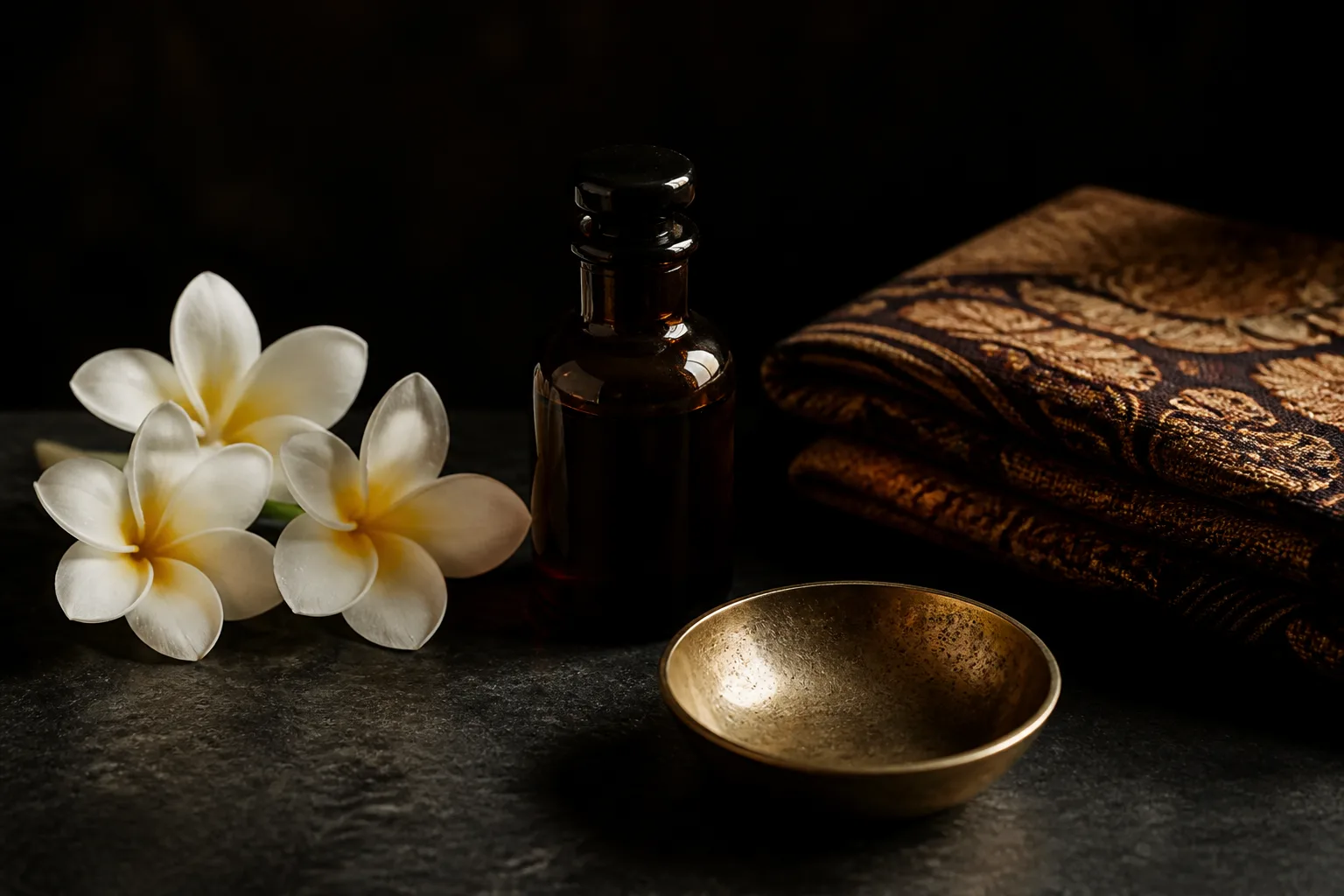 A therapist's hands lifting and rolling skin along the back
